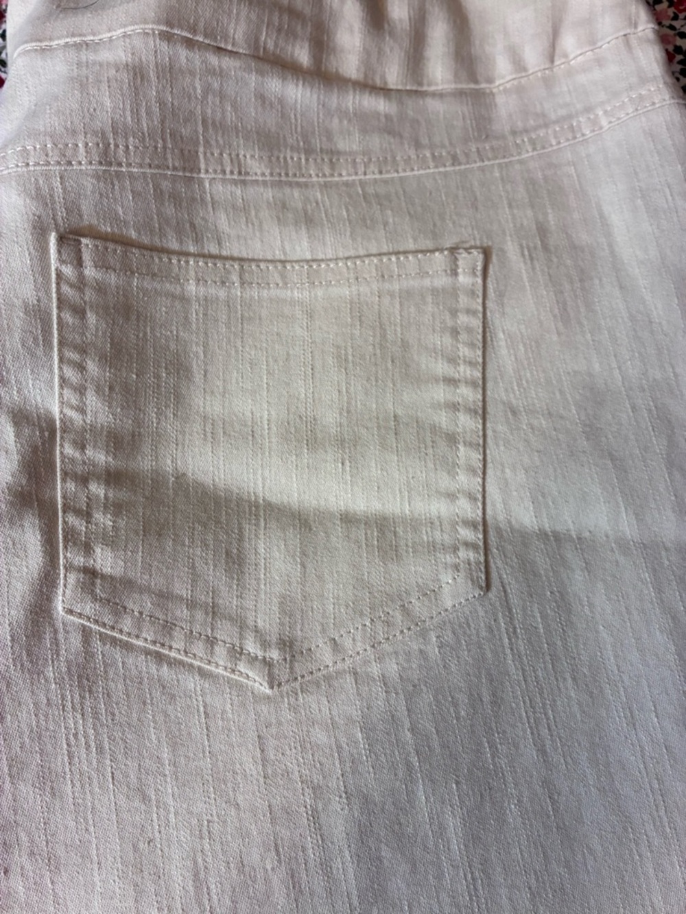 Ruby Rd. Cream Straight-Leg Chinos - Picture 4 of 4